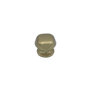 Pomolo fisso per porta SAGUATTI 172/60CB in alluminio bronzo lucido