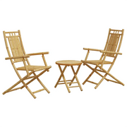 Set da Bistr¨° 3 pz | Set Salotto da Giardino in Bamb¨´
