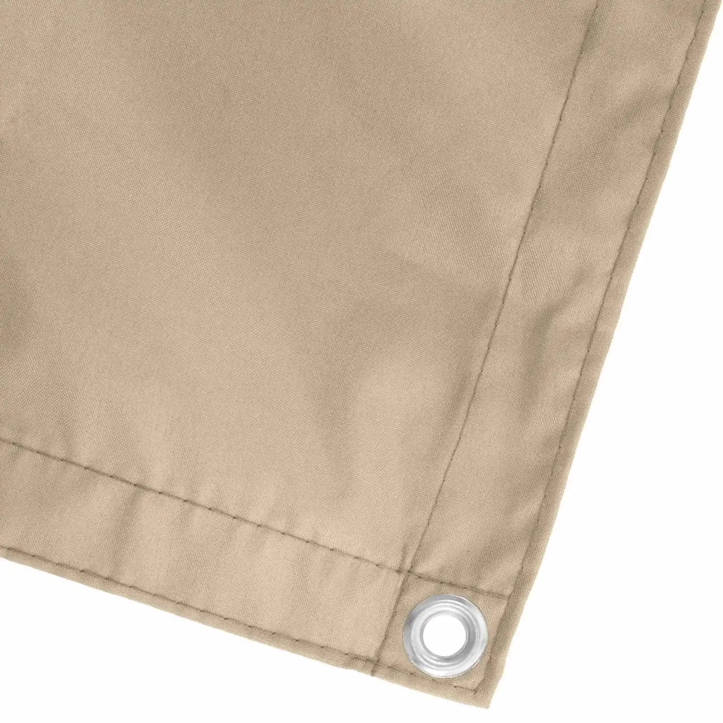 Schermo da balcone Beige 110 x 800 cm Tessuto Oxford 42030691