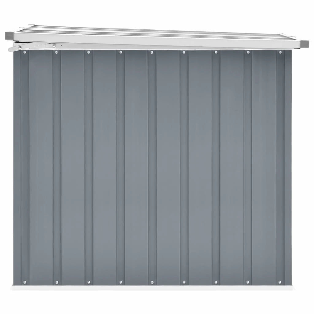 Contenitore/cassa portaoggetti da giardino grigio 149 x 99 x 93 cm 02_0013084