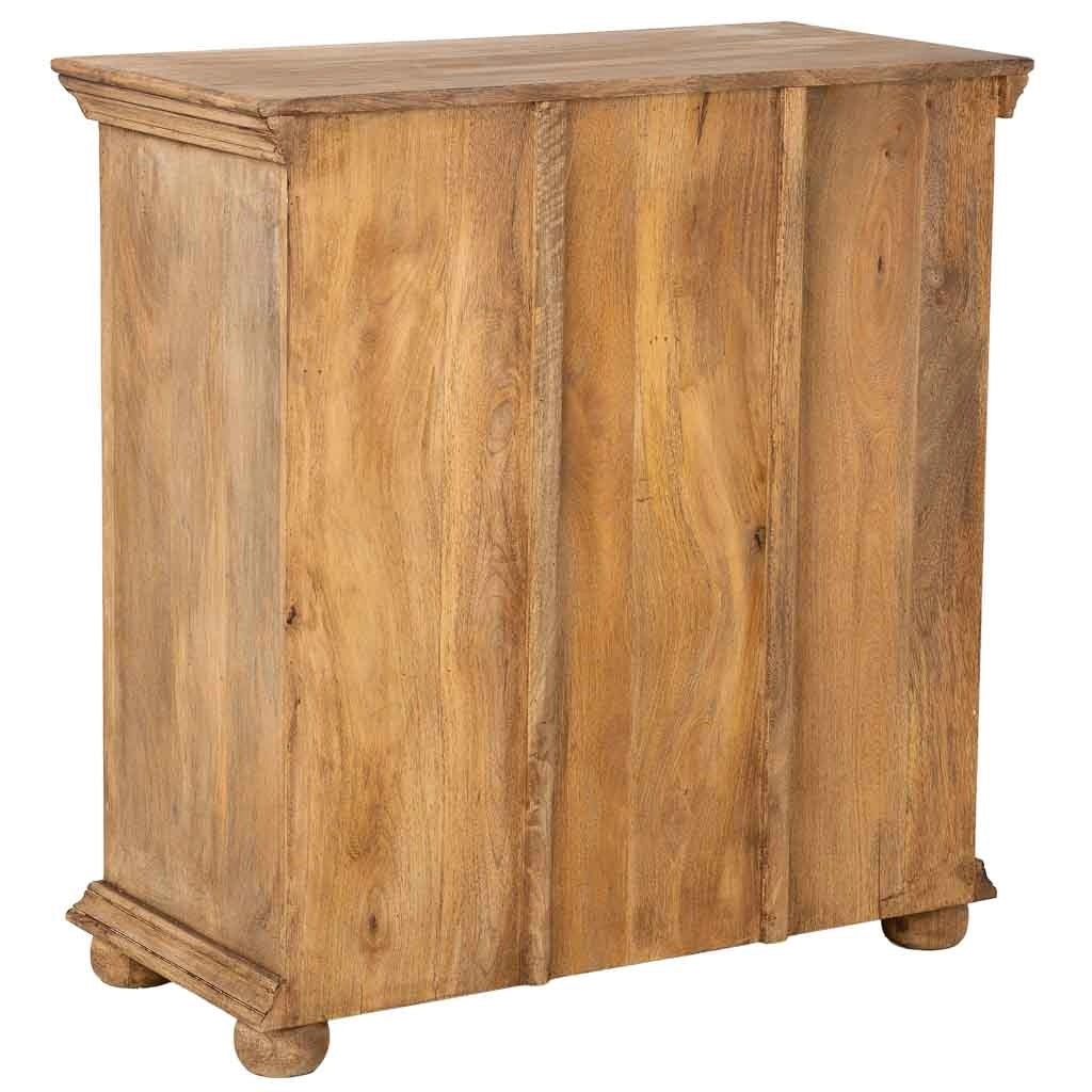 Aparador de madera marrón 90x40x90