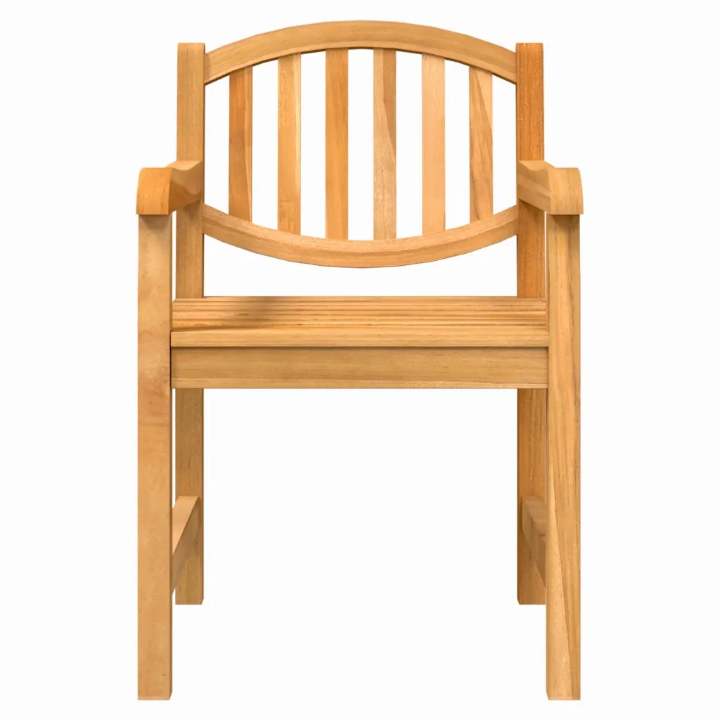 Sedie da Giardino 2 pz 58x59x88 cm in Legno Massello di Teak 364407