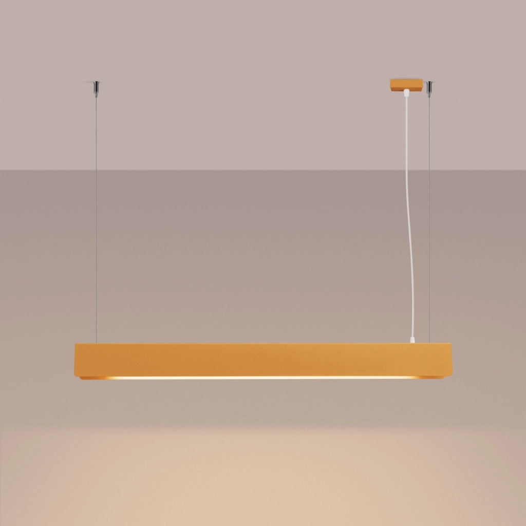 Lampada a sospensione ISKRON oro 100cm LED 8,5W 3000K