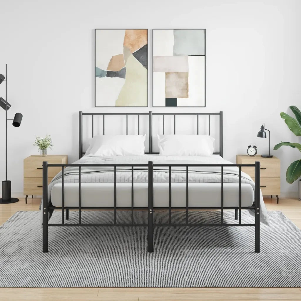 Comodini 2 pz-Set di 2 Tavolino da notte Rovere Sonoma 40x35x47,5 cm in Legno Multistrato 831543