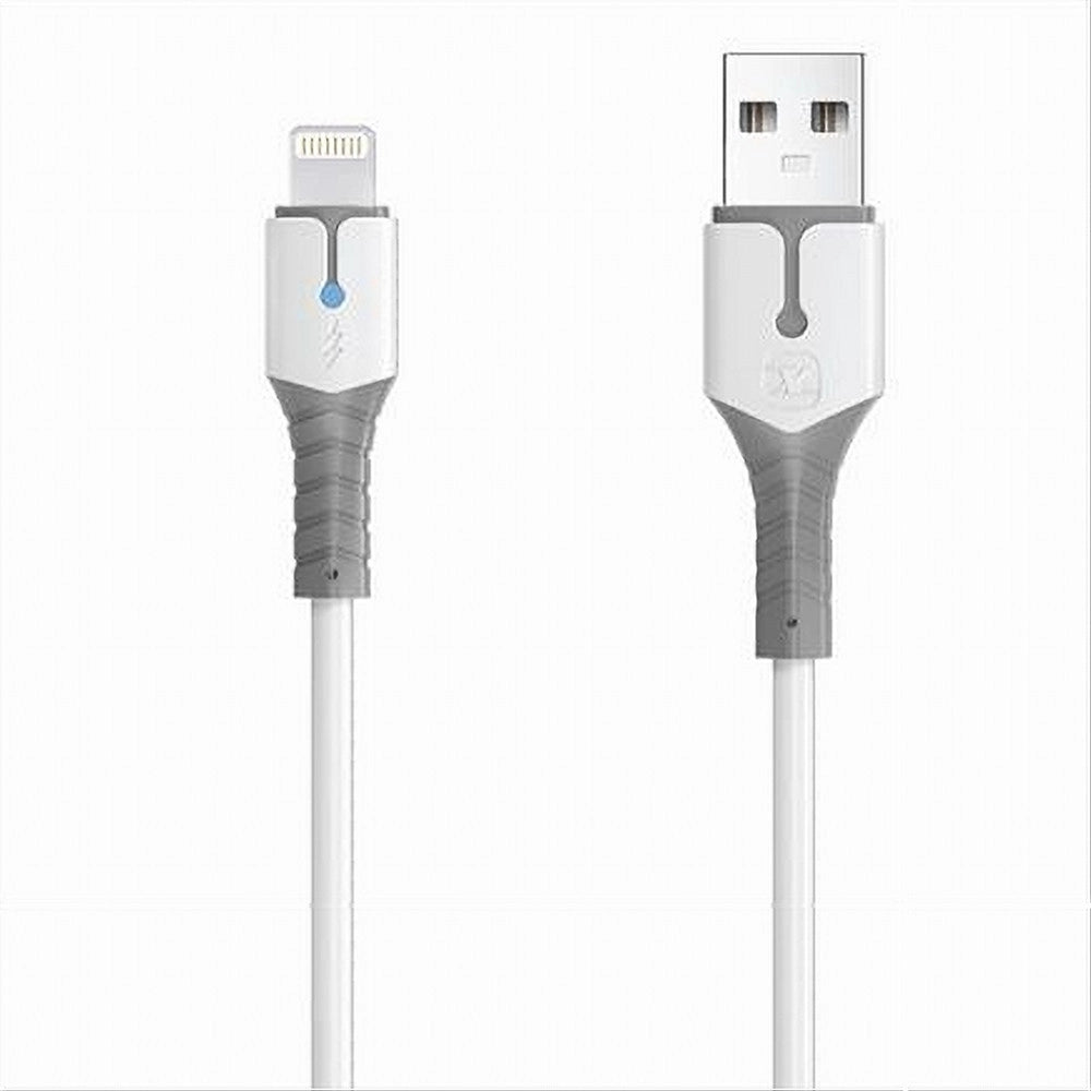 Trade Shop - Cavo Per Dati Super Ricarica Usb Lightning 3a 1 Mt Per Iphone Ipad Ipod F-ip044 -