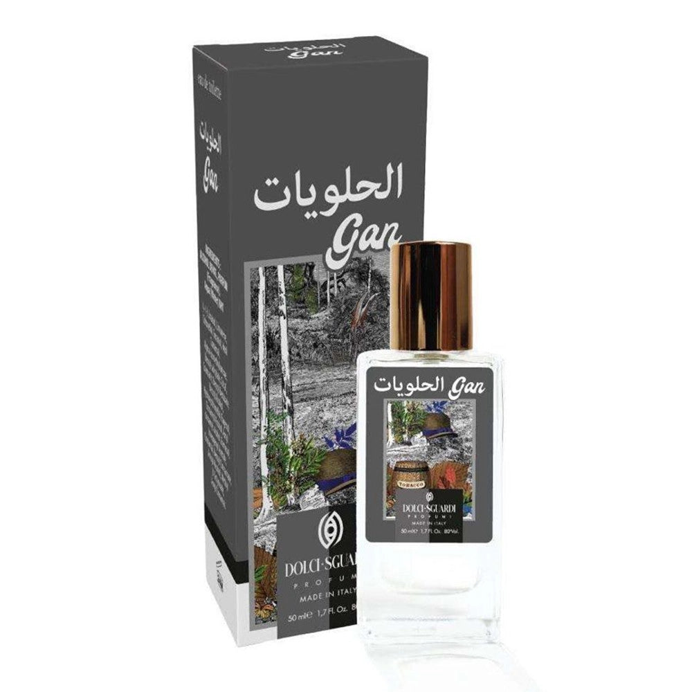 Trade Shop - Profumo Corpo Eau De Toilette Unisex Gan Da 50 Ml Fragranza Elegante Avvolgente 016164 -