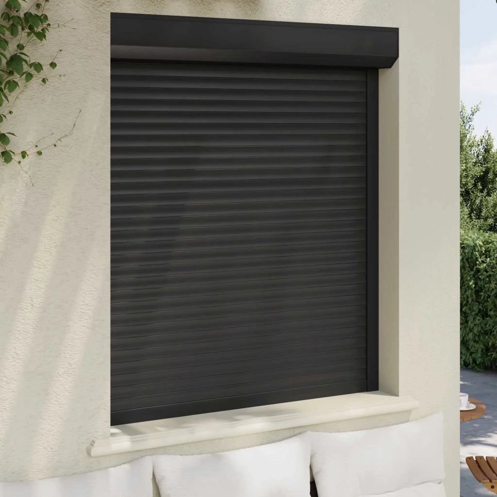 Persiana a rullo Antracite 110 x 130 cm Alluminio e poliuretano 42047069