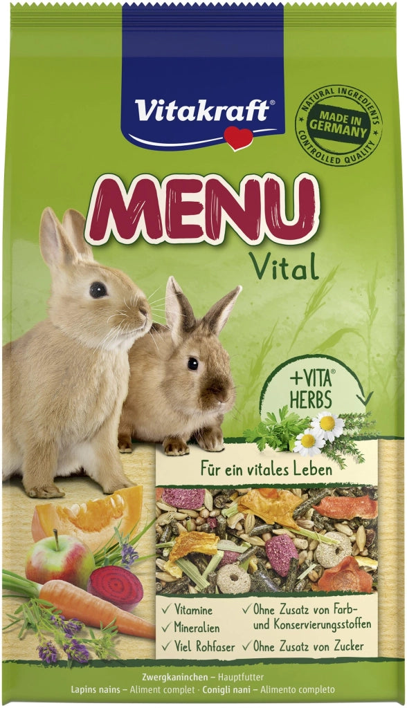Alimento per Conigli Vitakraft Menu 1 kg
