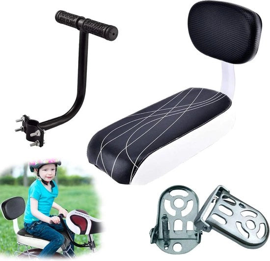Sella per bicicletta per bambini - Portaoggetti per bicicletta - Sella posteriore per bambini - Portaoggetti posteriore per bicicletta - Portaoggetti per bambini - Portaoggetti per bicicletta per bambini