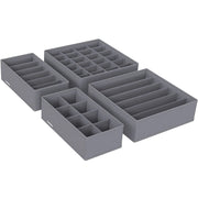 Valora ORGANIZER PER INTIMO Armadio in tessuto grigio x4