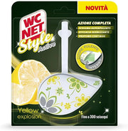WC NET STYLE ACTIVE TAVOLETTA YELLOW EXPLOSION AD AZIONE COMPLETA