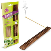 Trade Shop - Set 40 Pz Bastoncini Di Incenso Repellenti Per Zanzare Alla Citronella Con Base 400489 -