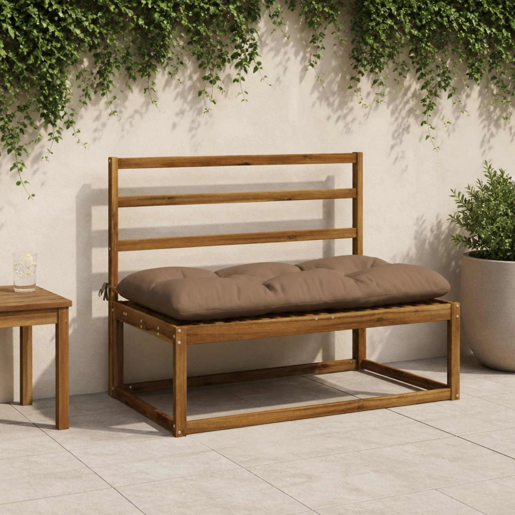 Cuscino per panchina VIANEN 100% Poliestere Tortora 952346