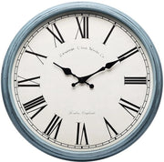 Orologio da Parete con Design Classico Tradizionale Retro in Blu Grande Orologio da Muro Digitale per Sala da Pranzo e Ufficio