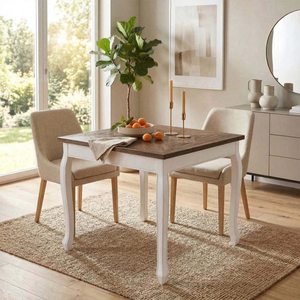 Tavolo da pranzo Lindon quadrato 80x80 cm 2