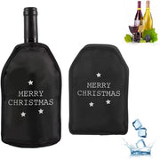 Set di Raffreddamento per Vino Rosso, Bianco, Champagne e Vini Spumanti - Contenitore di Raffreddamento Gel Set da 2 pezzi