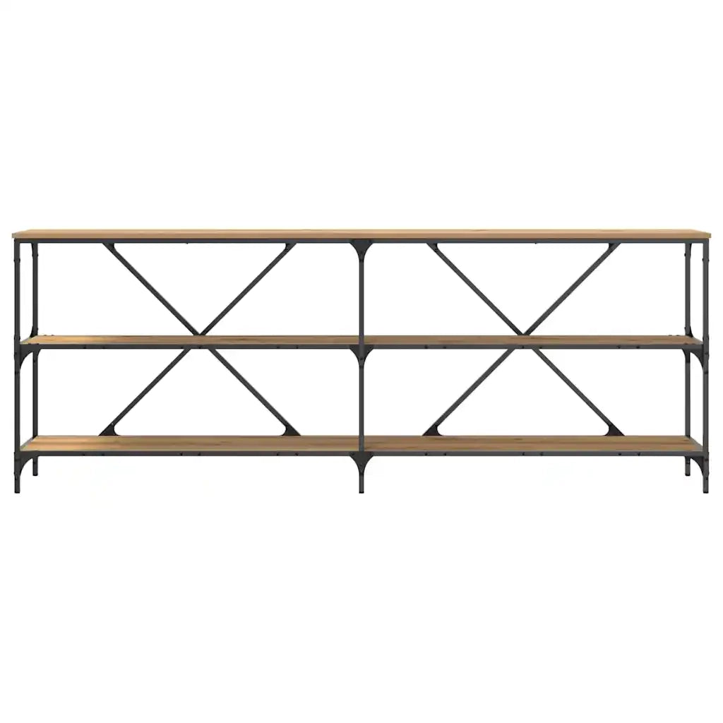 Tavolo consolle Rovere Artigianale 200 x 30 x 75 cm 863446