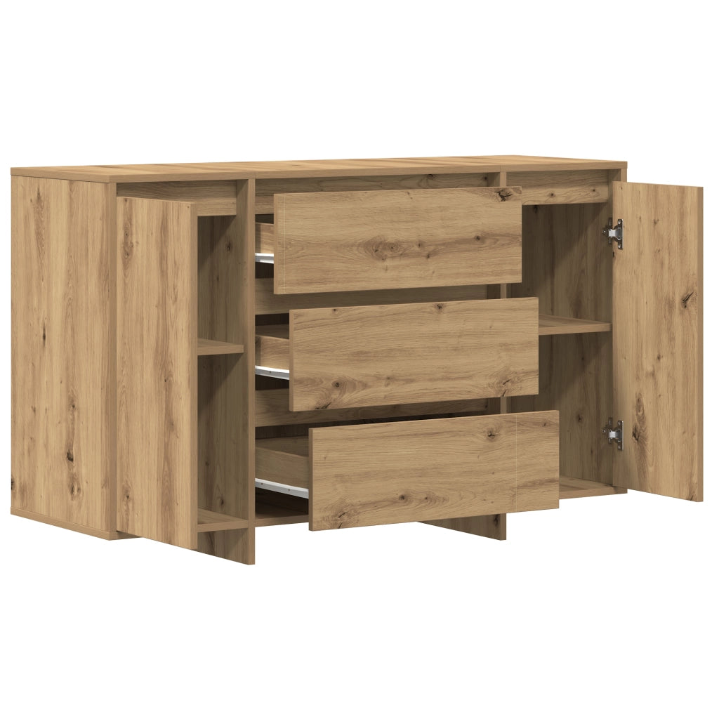 Credenza Artisan Oak 120x41x75 cm Legno ingegnerizzato