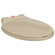 Copriwater Chiusura Ammortizzata e Sgancio Rapido Beige Ovale cod mxl 51164
