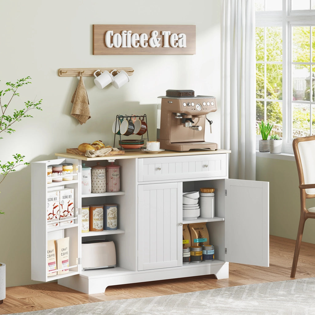 Credenza con Cassetti ¨C zephmum ¨C Bianco