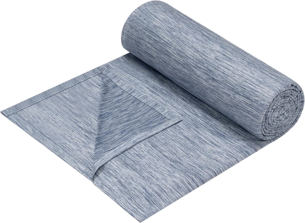 Coperta Estiva Coperta Refrigerante fibra superfine Rinfrecante in Tessuto Arc-Chill Fibre di Raffreddamento Antiallergenico Traspirante per Letto Divano, 220 x 240cm Blu