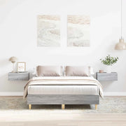 Struttura del letto-Giroletto Grigio Sonoma 193 x 123 x 25 cm