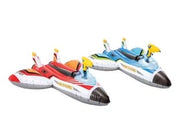 AEROPLANO GONFIABILE CON PISTOLA AD ACQUA +3 ANNI  cm.117x117  peso kg.0,95 (57536)    INTEX