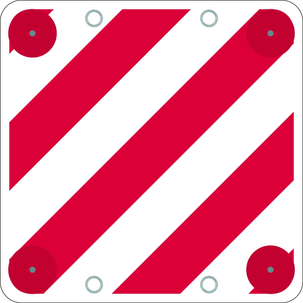 CARTELLO SEGNALETICO CARICHI SPORGENTI NON OMOLOGATO  cm. 50x50