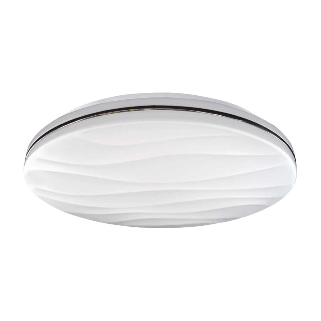 Plafoniera bagno Struhm Klara bianca Ø38 25W 4000K IP44
