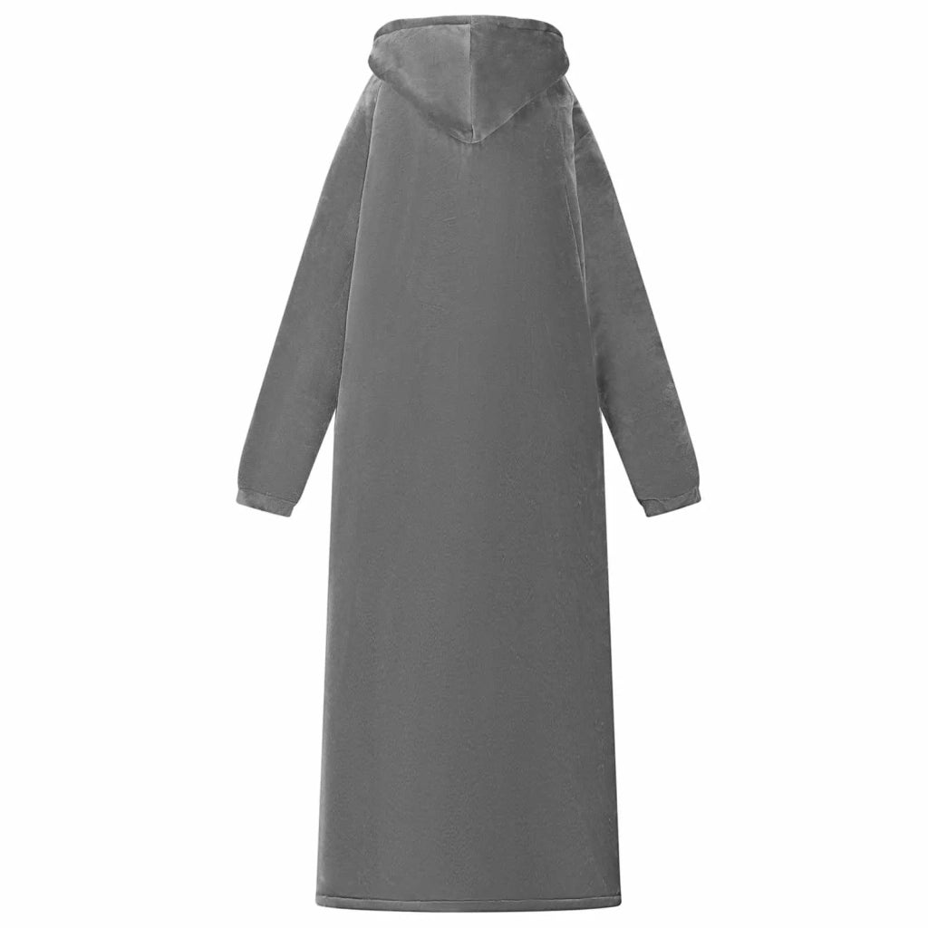 Felpa coperta Grigio scuro M Pile e Flanella CFW1203612