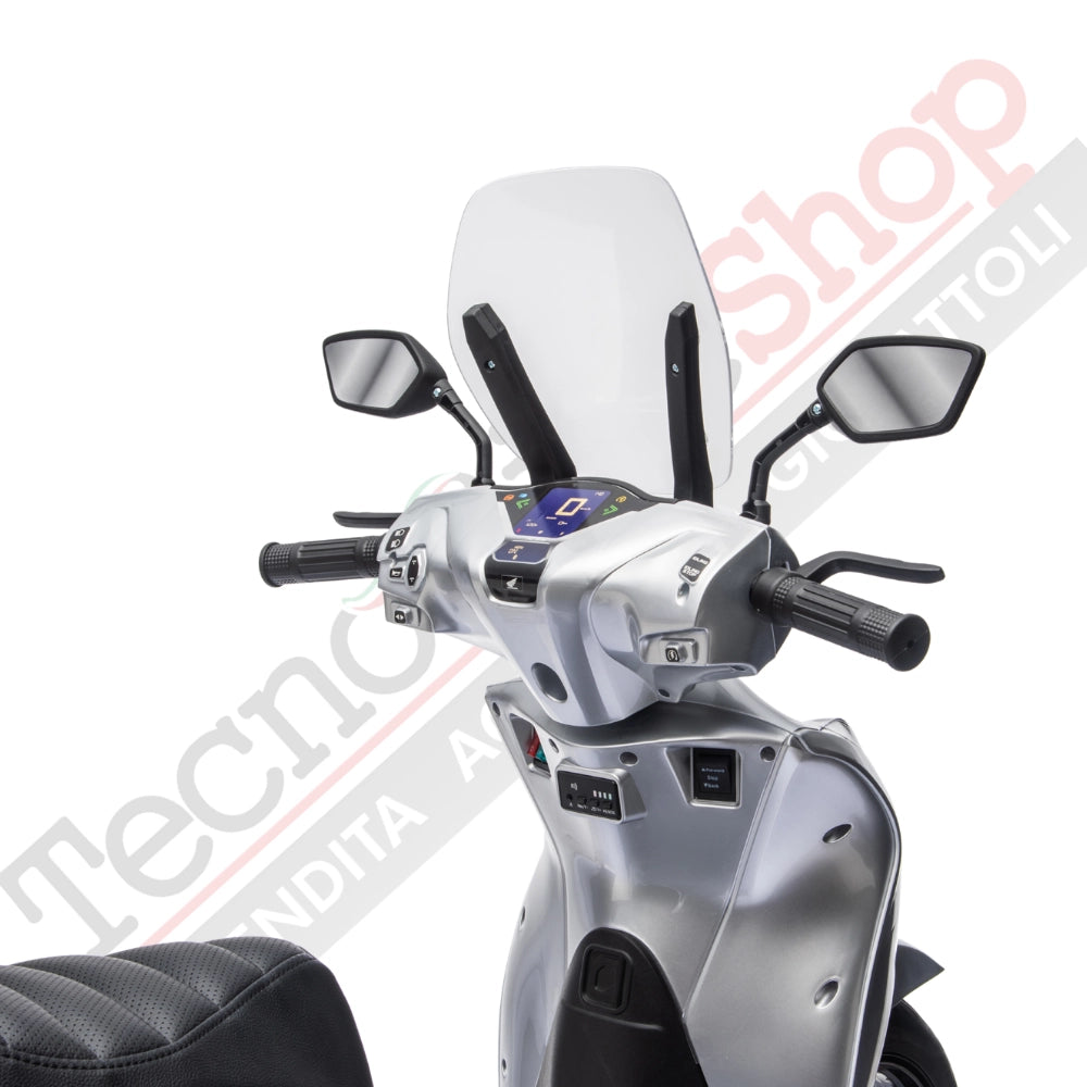 Moto Elettrica per Bambini Honda SH125 Verniciato 12V con Licenza Ufficiale -Grigio
