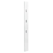 Appendiabiti/guardaroba da parete 170cm con ganci appendiabiti pannello da parete bianco 03_0002143