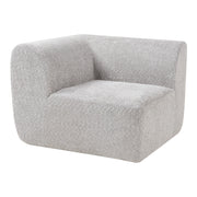Mobile Angolare per Divano Componibile Modulare 76x108x108 cm Serie Hurvas - Grigio [en.casa]