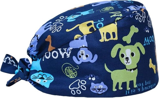 Capino chirurgico con turbante bouffant per uomo/donna - Medico - Contenuto necessario