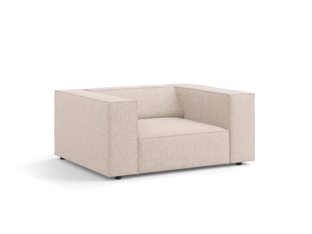 Cosmopolitan Design - Poltrona "Arendal" in ciniglia beige 