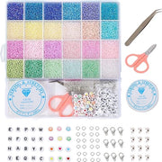 Set di DIY per gioielli personalizzati - Accessori per ragazze e donne - Set di gioielli fai da te colorati - Tutto ciò di cui hai bisogno per creare gioielli unici
