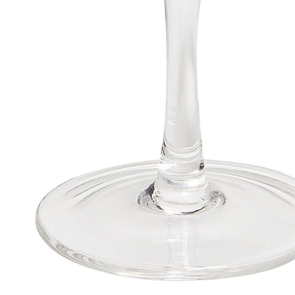 Set di 4 flûte da champagne grigio trasparente soffiato a mano 23 cl 8 oz 4 Pz Set Coupes Glass