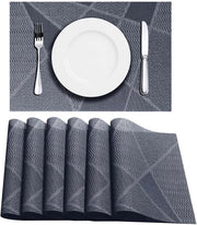 Set di 4 Tavoliere di Cucina Resistenti al Calore - Dimensioni 45 cm x 30 cm - Materiale PVC - Forma Rettilinea - Set di 4 pezzi.