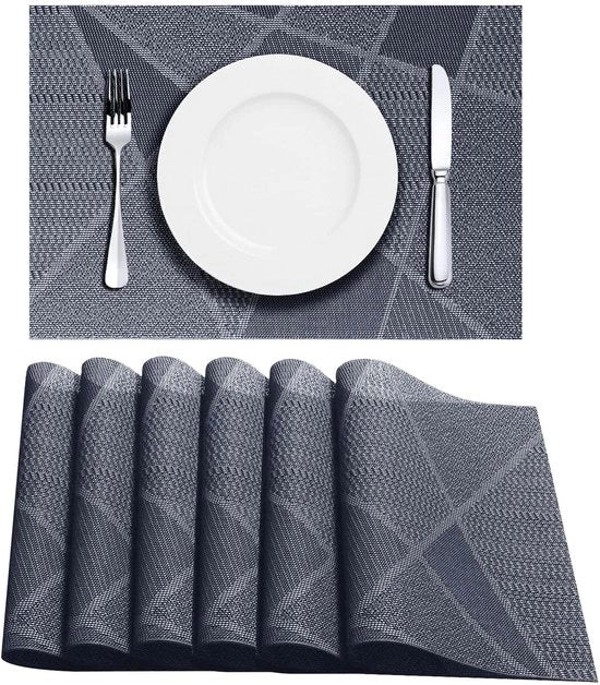 Set di 4 Tavoliere di Cucina Resistenti al Calore - Dimensioni 45 cm x 30 cm - Materiale PVC - Forma Rettilinea - Set di 4 pezzi.