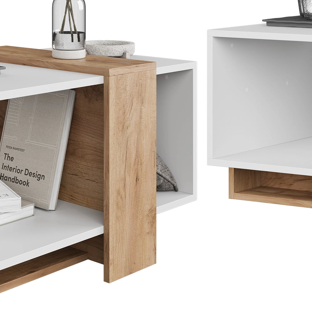 Vicco Rovere bianco/dorato 91.8 x 49 cm