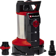 Pompa di scarico - Pomp a doppio effetto - Pompare l'acqua - Tecnologia Sensori Acqua - 19500 L/U - Rosso nero