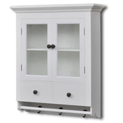 Pensile da Cucina in Legno con Anta in Vetro 241374