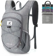 Borsa da Viaggio Compatta 15L Ripiegabile Borsa da Giorno Borsa da Viaggio Leggera Borsa da Campeggio Borsa da Giorno per Uomo e Donna