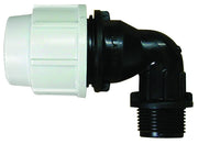 Plasson GOMITO A 90  °CON DERIVAZIONE MASCHIO Art. 7850 mis. 32x1 5.00 pz