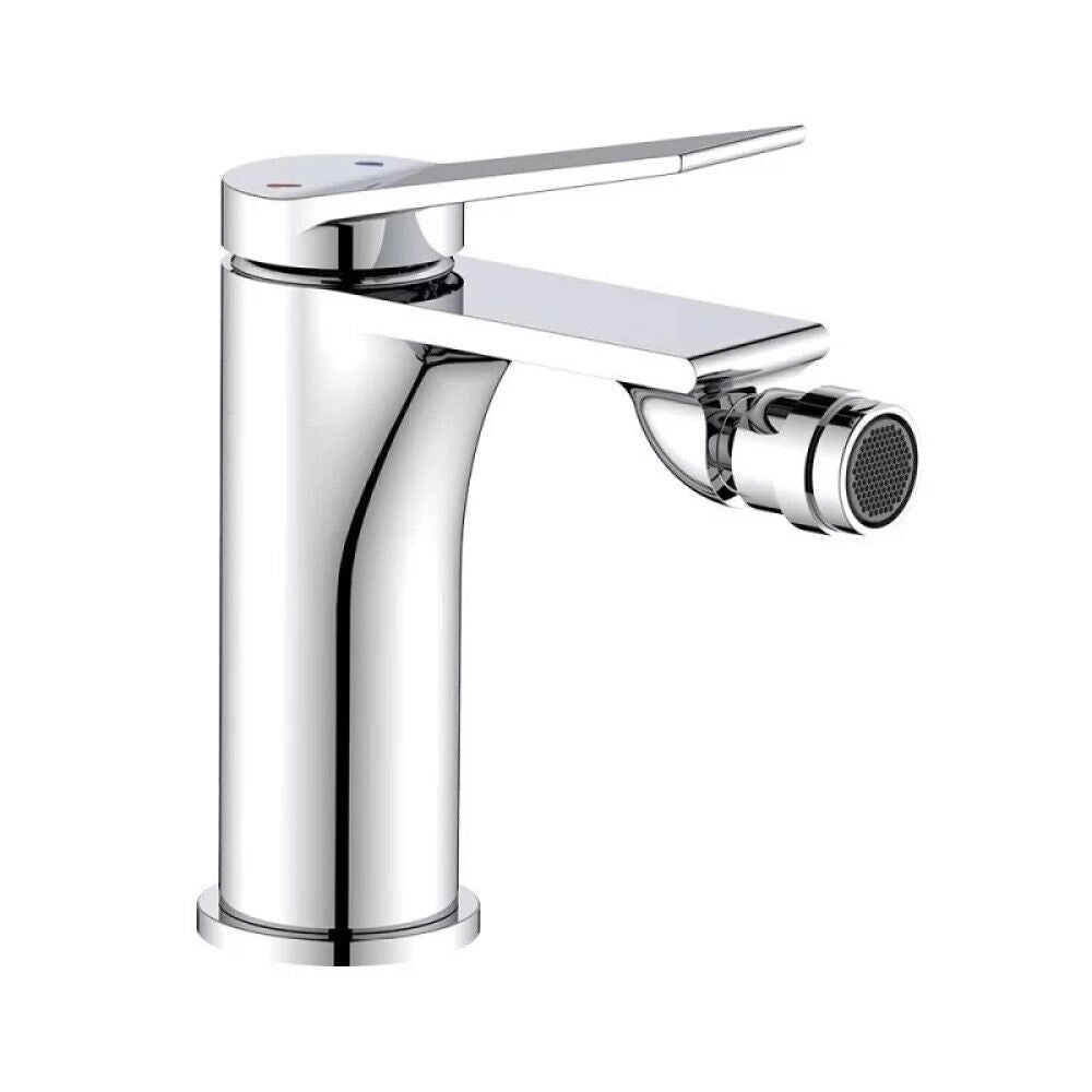 Miscelatore rubinetto per bidet bagno in ottone cromato + piletta SKY 87109