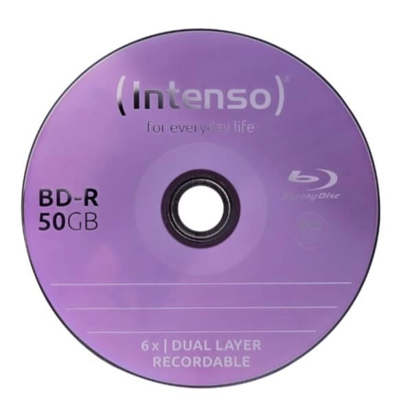 Blu ray 50gb 4x spindle 25pz - 5001124