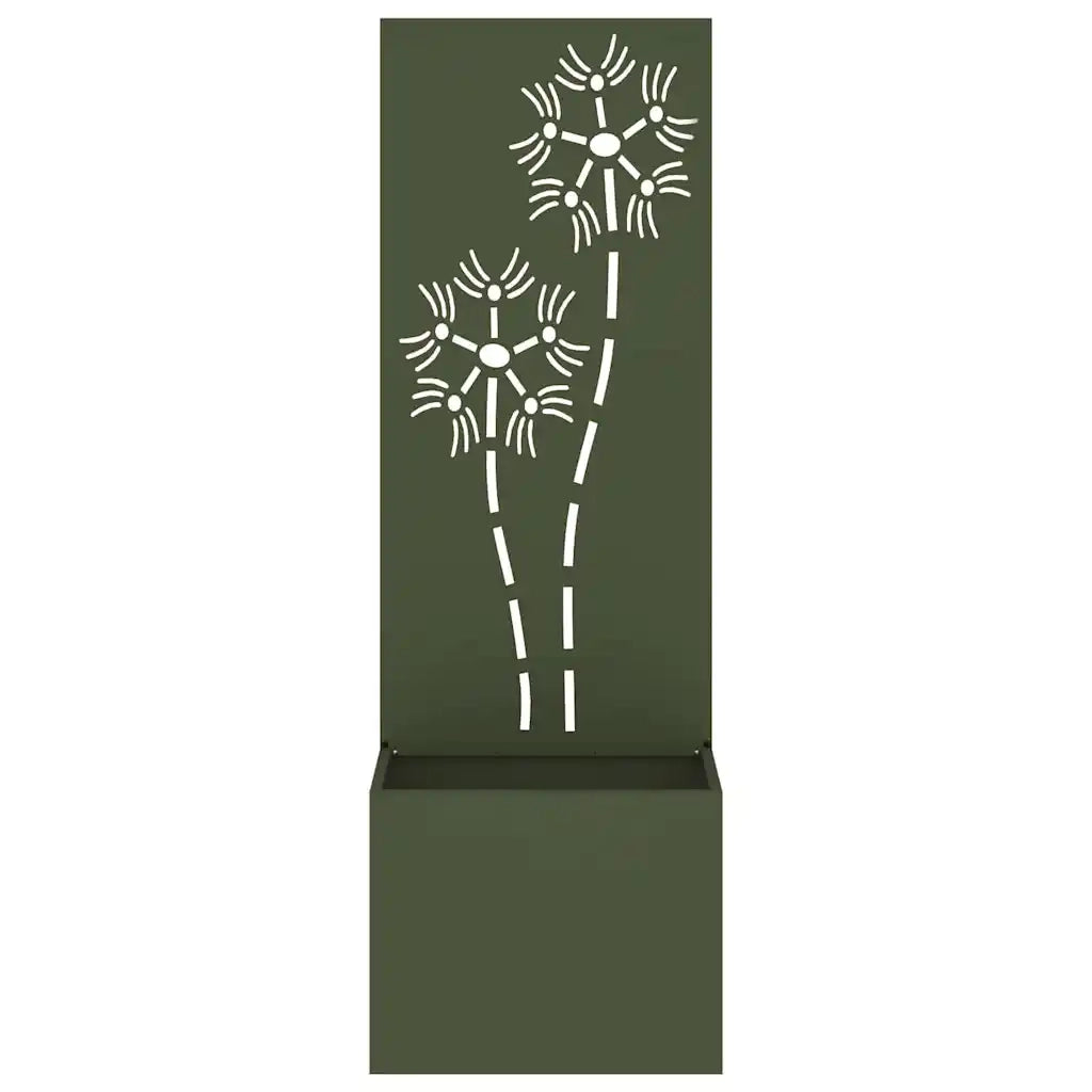 Schermo per privacy in giardino Oliver verde 50 x 140 cm CFW8129839