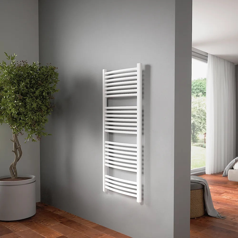 Termoarredo scaldasalviette 1200x450 bianco interasse 400 | Orione