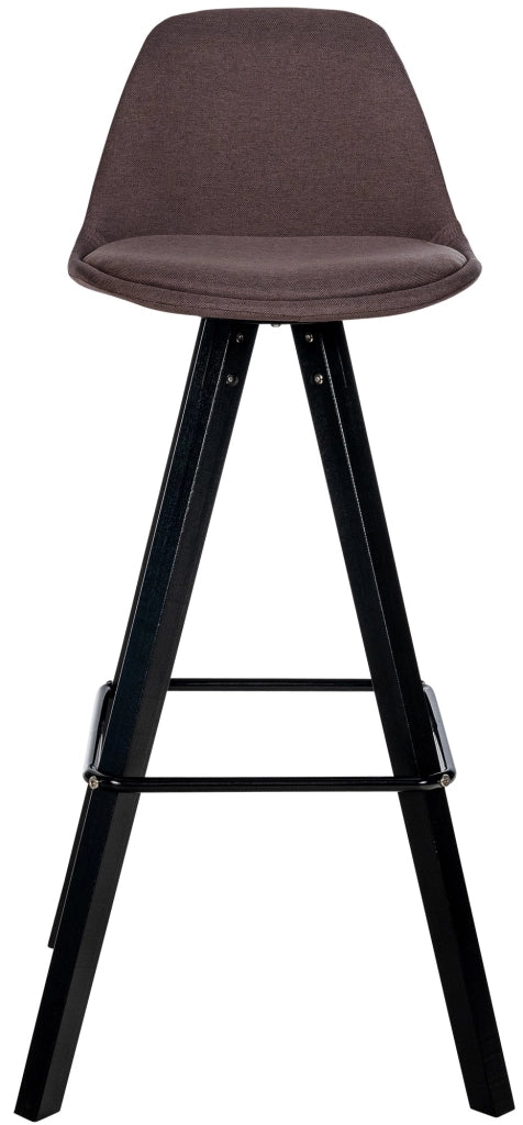 Set di 2 sgabelli da bar Corbin tessuto Square 6
