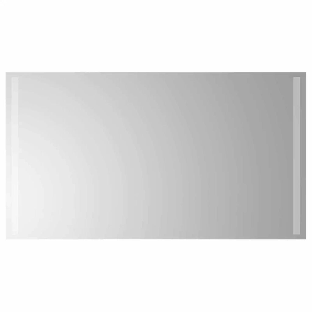 Specchio da bagno LED Trasparente 90 x 50 cm vetro temperato 42045801